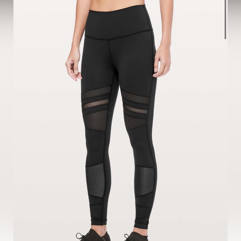 Lululemon Wunder Under High-Rise Tight Mix & Mesh